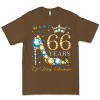 Cacao 66th birthday 66 years of being awesome 66 years old woman Premium Tee - PixelWave