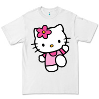 White kitty Premium Tee - PixelWave