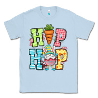 Dusty Blue Easter hip hop gnome Classic Tee - OliviaCreatesArt