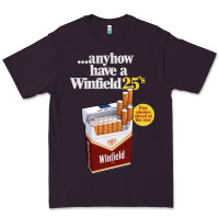 Plum Anyhow Have A Winfield 25s Classic Premium Tee - PixelWave