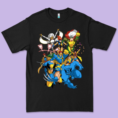 Group Pic X Men Premium Tee Designed By Pixelwave