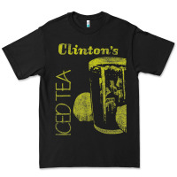 Black Clintons Iced Tea Premium Tee - PixelWave