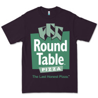 Plum round table pizza Premium Tee - PixelWave