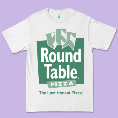 Round Table Pizza Premium Tee Designed By Pixelwave