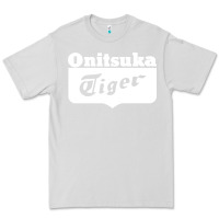 Dove Grey onitsuka tiger Premium Tee - PixelWave