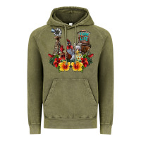 Vintage Olive farm life chicken Vintage Hoodie - SublimationCraftShop