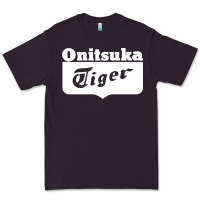 Plum onitsuka tiger Premium Tee - PixelWave