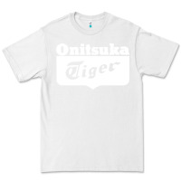 White onitsuka tiger Premium Tee - PixelWave