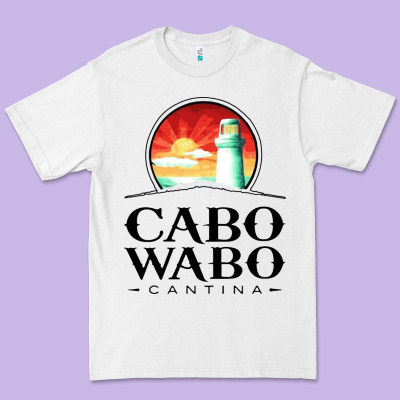 Cabo Wabo Premium Tee Designed By Pixelwave