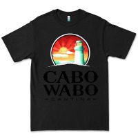 Black cabo wabo Premium Tee - PixelWave