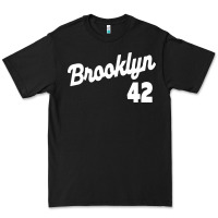 Black brooklyn 42 Premium Tee - PixelWave