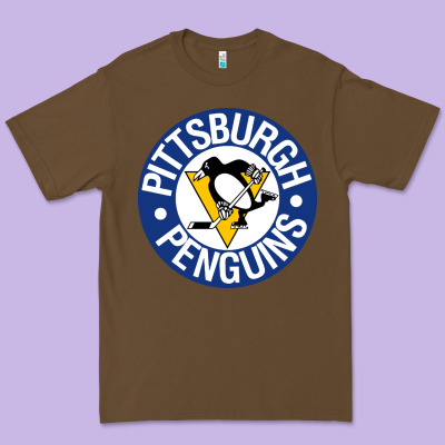 Penguins Player Sky Premium Tee Designed By Craftify