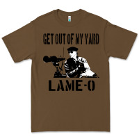 Cacao get out of my yard lame o the burbs quote the burbs Premium Tee - Craftify