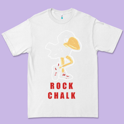 Vintage Jayhawk Ku Premium Tee Designed By Craftify