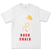 White Vintage jayhawk ku Premium Tee - Craftify