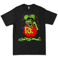 Black Official Rat Fink Original Merchandise 1 Premium Tee - Craftify