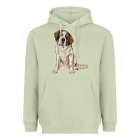 Matcha saint bernard Heavyweight Hoodie - RanaPortraitStore