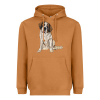 Meerkat saint bernard Heavyweight Hoodie - RanaPortraitStore