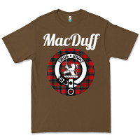 Cacao MacDuff Clan Scottish Name Coat Of Arms Tartan Premium Tee - Craftify