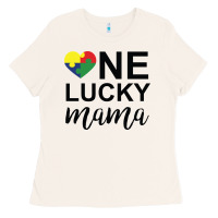 One Lucky Mama Ladies Tee | Teevron