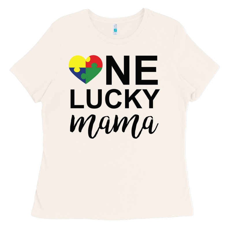 One Lucky Mama Ladies Tee by CowhideDigitalArt | Teevron