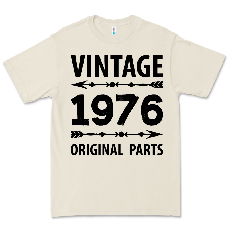 Vintage 1976 Original Parts Premium Tee by Craftify | Teevron