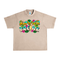 French Oak Summer Break Urban Heavy Tee - CowhideDigitalArt