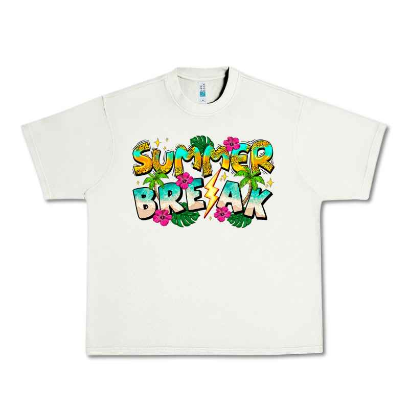 Summer Break Urban Heavy Tee by CowhideDigitalArt | Teevron
