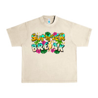 Sandshell Summer Break Urban Heavy Tee - CowhideDigitalArt
