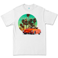 White karmann ghia sunset palm love quote Premium Tee - Craftify