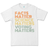 White facts matter science matters voting matters liberal democrat t shirt c Premium Tee - Craftify