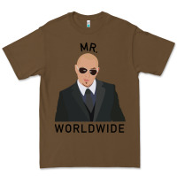 Cacao Pitbull Mr Worldwide Classic Premium Tee - Craftify