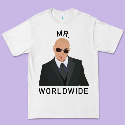 Pitbull Mr Worldwide Classic Premium Tee Designed By Craftify