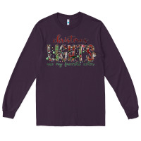 Plum Dreaming Wine Christmas Long Sleeve Tee - SublimationCraftShop