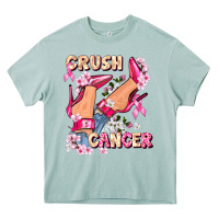 Arona Crush Breast Cancer Heavy Core Tee - FaDigitalArtStudio