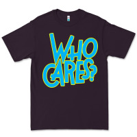 Plum who cares Premium Tee - Craftify