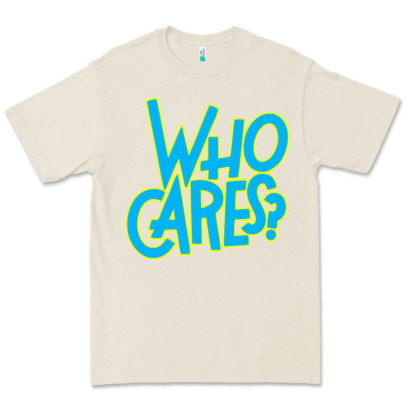 Who Cares Premium Tee by Craftify | Teevron