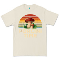 Bone vintage sunset porcini mushroom hunting boletus edulis t shirt Premium Tee - Craftify