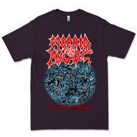 Plum Morbid Angel - Altars of Madness Old School US Death Metal Premium Tee - Craftify