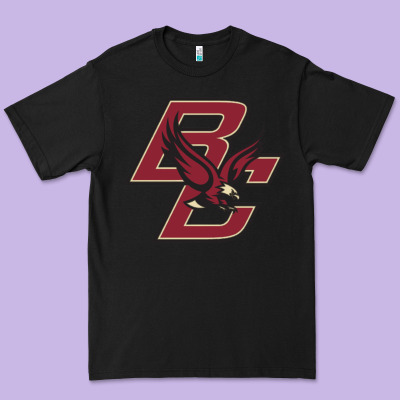 Boston College Premium Tee Designed By Craftify