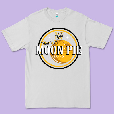 Moon Pie Premium Tee Designed By Craftify