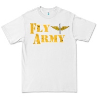 Vintage Fly Army Military Pilot Army Aviation Branch Premium Tee | Teevron