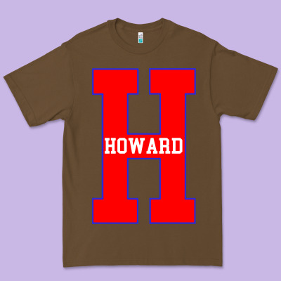 Howard Letter Premium Tee Designed By Craftify