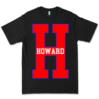 Black howard letter Premium Tee - Craftify