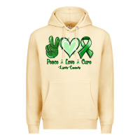 Pina Colada Peace Love Cure Liver Cancer Premium Hoodie - Jasminsmagicworld