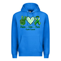 True Royal Peace Love Cure Liver Cancer Premium Hoodie - Jasminsmagicworld