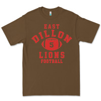 Cacao Friday Night Lights East Dillon Lions Football Jersey Premium Tee - Craftify