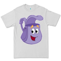 Dove Grey dora the backpack   1 Premium Tee - Craftify