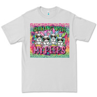 Dove Grey chilling with my peeps Premium Tee - FaDigitalArtStudio