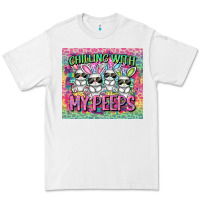 White chilling with my peeps Premium Tee - FaDigitalArtStudio